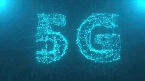 5g technology background Stock Illustration