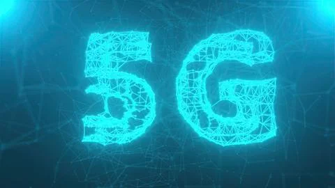 5g technology background Stock Illustration