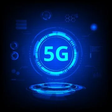 5G technology Stock Illustration