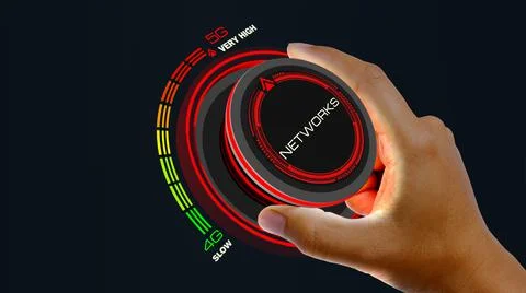 5g Technology Illustrazione stock