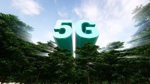5G Technology Networks Concept Stock Illustration