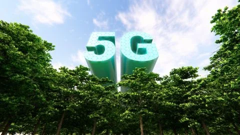 5G Technology Networks Concept Stock Illustration