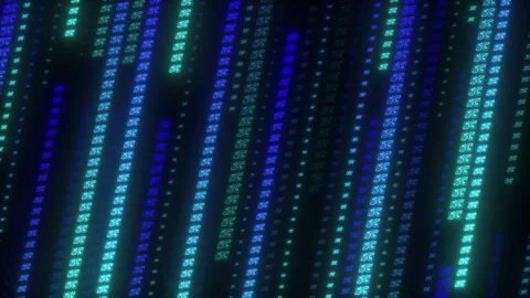 5G Technology Pattern with Digital Data Speed Stock Footage 340447850