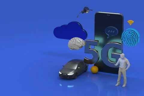 5G Technology Stock Photos