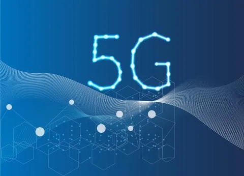 5g, wireless, background abstract. Vector illustration. design 스톡 일러스트