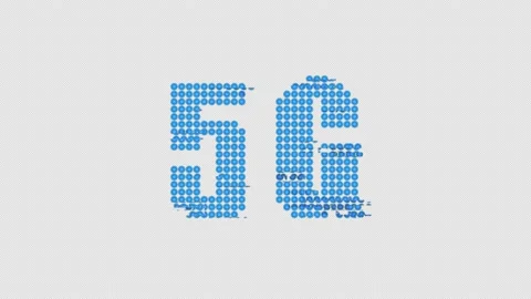 5g wireless high speed symbol. Bad connection sign on screen display. Stock Footage 137533252