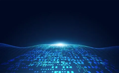 5G wireless internet technology Concept background wifi communication connect Illustrazione stock