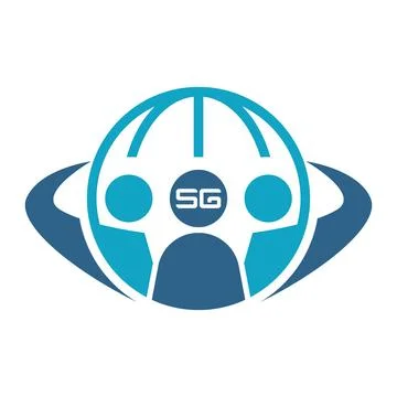 5G Wireless Network Signal Logo Icon Ilustración de archivo