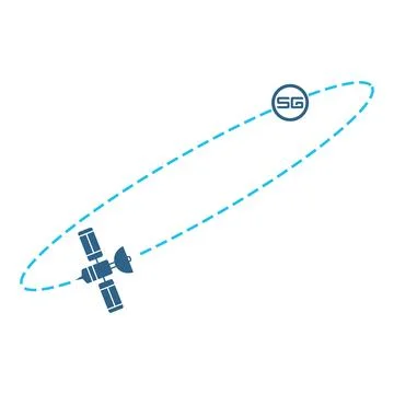 5G Wireless Network Signal Logo Icon Ilustración de archivo