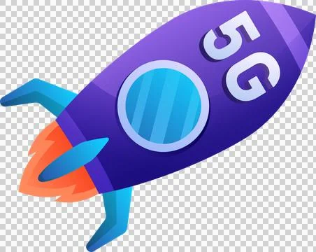 5G wireless network technology icon element illustration Stock Illustration