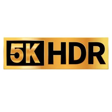 5K resolution icon for web and mobile Stock Illustration