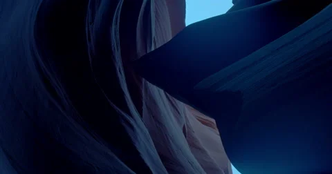 5K Spin of Antelope Canyon Video stock 46596339