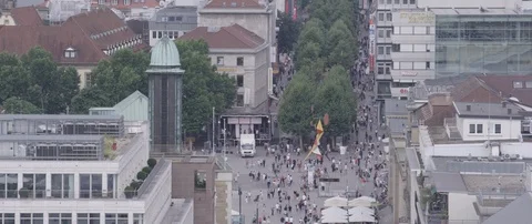 5K Timelapse City from the top  Stock Footage 104289359