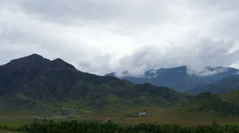 5k timelapse - Mountains of Altai 03 Video stock 54473161