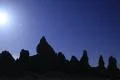 5K Trona Pinnacles LM30 Timelapse Night Sky Full Moon Mojave Desert 4k or 4k+ Resolution
