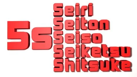 5s KAIZEN Stock Illustration