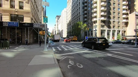 5th Ave traffic Stock Footage 108270206