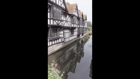 !5th May 2026 The Old Weavers House, Canterbury, Kent, England, UK Stock Footage 335389240