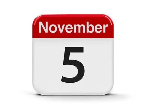 5th November Stock Illustration