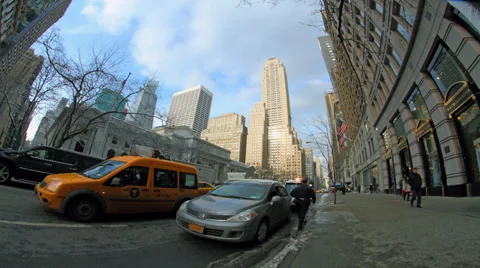 5th_Ave_warped Video stock 39566257