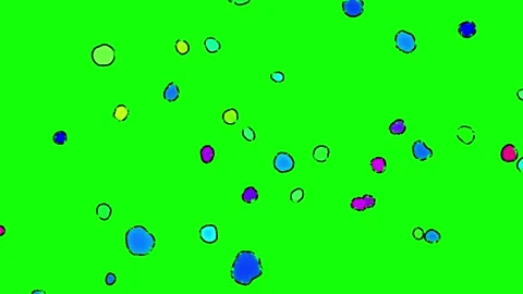 6 Animated Doodle Overlays Stock Footage 307880442