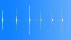 6 different darts thrown at dart board, SFXSound Effect
