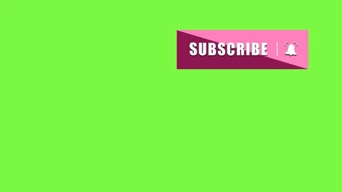 6 Different Subscribe and Bell Button animation Stock Footage 126020980