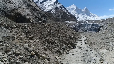 6 Gaumukh Stock Footage 106601981