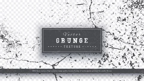 6 Grunge Crack Textures. Vector Background. Adding Vintage Style and Wear to Stockillustratie