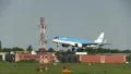 6. KLM plane landing HD Footage