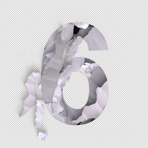 6 Number Shred Stock Footage 293928722