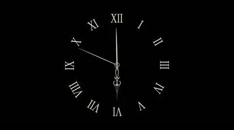6 o'clock 库存影片 11724742