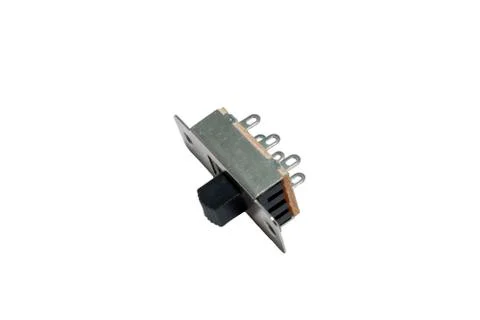 6 pin slide switch 写真素材
