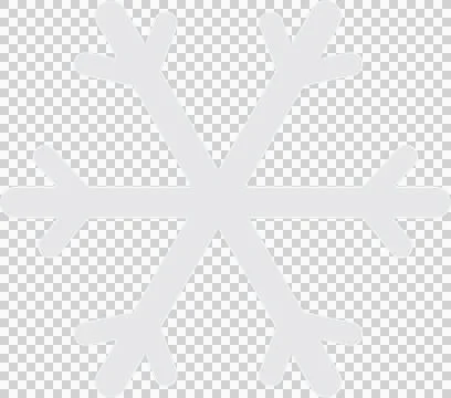6-pointed white snow Stock Photos