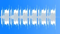 6 second mysterious spy techno stinger Stock Music