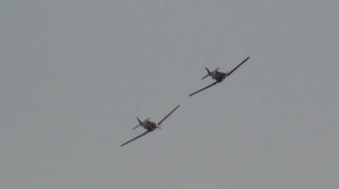 AT-6 Texan's Formation Fly By Vidéo 29733950