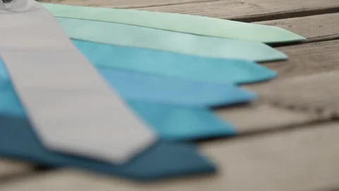 6 ties Stock Footage 104767727