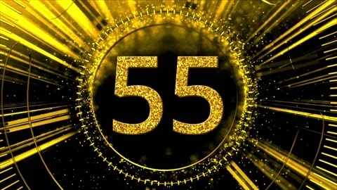 60 Glitter Countdown Clock 2021 库存影片 144227695