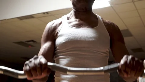 60+ man exercising Stock Footage 125492241