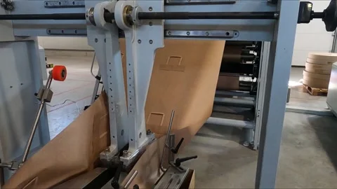 60 production folding of the web Stock Footage 308205515