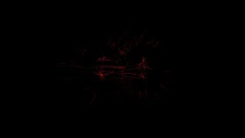 60 seconds Countdown - particles Stock Footage 70875315