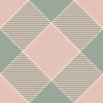 60s fabric plaid vector, diagonal textile pattern check. T-shirt seamless t.. 스톡 일러스트