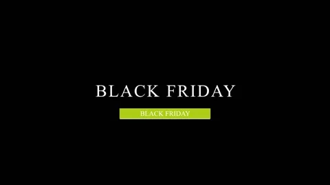 61 Animation Text Motion Graphics Black Friday v2 Stock Footage 135041402