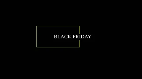 61 Animation Text Motion Graphics Black Friday v19 Vidéo 135041404