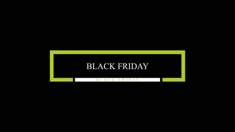 61 Animation Text Motion Graphics Black Friday v21 Stockbeeldmateriaal 135041414