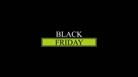 61 Animation Text Motion Graphics Black Friday v16 Stock-Footage 136166682