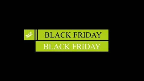 61 Animation Text Motion Graphics Black Friday v17 스톡 동영상 136166685