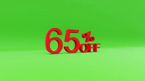 65 percent off 3D rendering Stock Footage 153359421