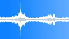 660 - Waves hitting rocks 2 breakers, sea crest, foam, rumble Sound Effect