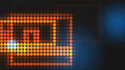 674 4k 3d animated abstract graphic background Stock Footage 129346735